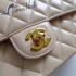 Chanel 2.55 genuine caviar beige